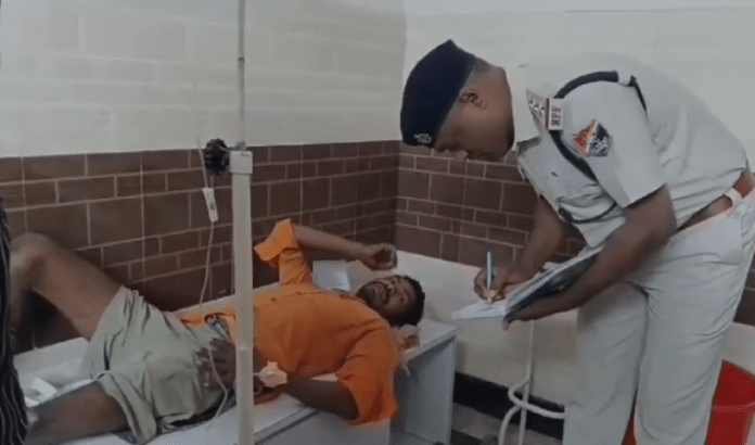 25000 वोल्ट का झटका, तीन झुलसे, एक की हालत..........