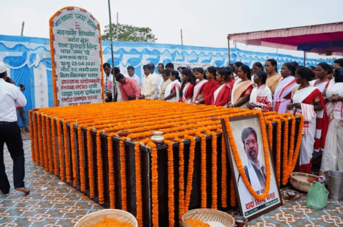 रातू में विरेन्द्र भगत की तीसरी पुण्यतिथि मनाई गई.......