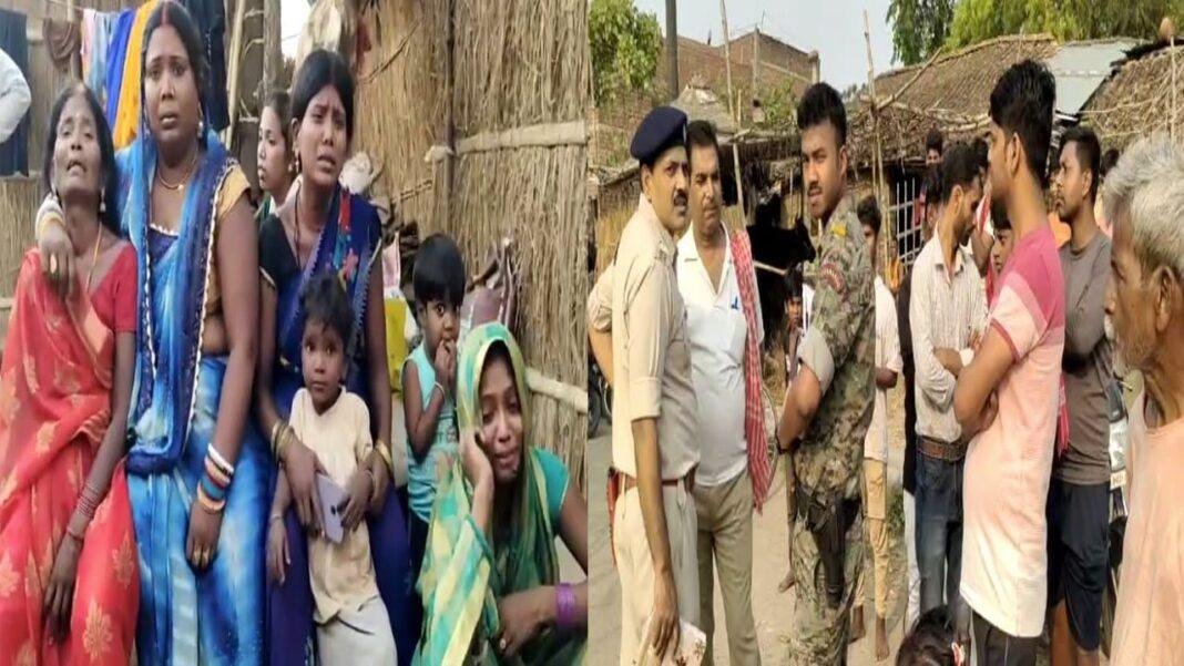 खेत में धारदार हथियार से युवक की हत्या, शव बरामद