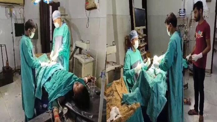 जमीनी विवाद को लेकर 2 पक्षों के बीच मारपीट