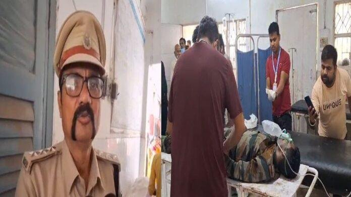 बाइक सवार को बचाने में अपनी जान गंवा दी आर्मी के जवान