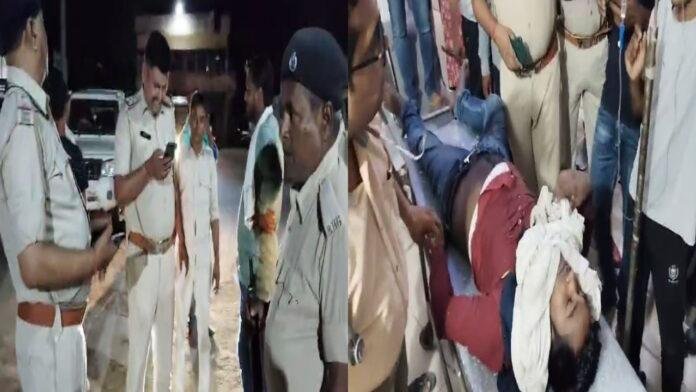 पैतृक संपत्ति के बंटबारा के दौरान चचेरे भाई ने गोली मारकर किया जख्मी, भागलपुर रेफर