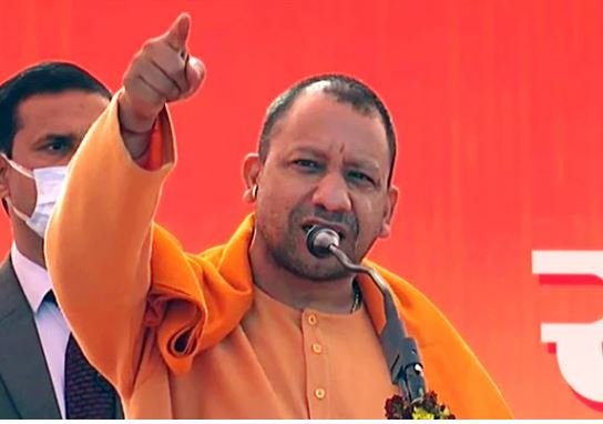 CM Yogi ने कहा कि 'पहले जो लोग कहते थे राम हैं ही नहीं, वे ही अब बताते नहीं थक रहे हैं कि राम तो सबके हैं'।