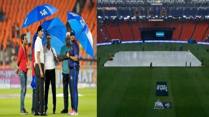 IPL-2024 : बारिश की भेंट चढ़ा GT और KKR का मैच