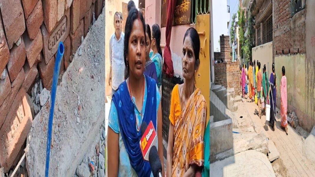 पानी की समस्या से जुझ रहे हैं लोग, दूसरे जगह पलायन करने को मजबूर