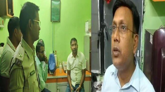 अवैध रूप से चल रहे एक पैथोलॉजी सेंटर में छापेमारी