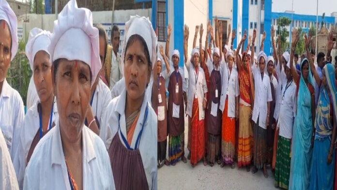 जांच टीम पर पक्षपात का आरोप लगा जीविका दीदियों ने काटा बवाल, एक घायल