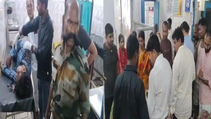 सड़क दुर्घटना में एक युवक की मौत, एक महिला घायल