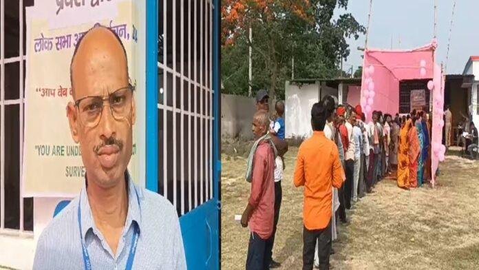 Madhubani Voting झंझारपुर संसदीय क्षेत्र में शांतिपूर्ण मतदान आरंभ