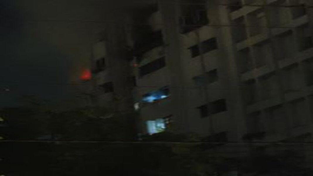 Breaking : सूर्य अपार्टमेंट में लगी आग