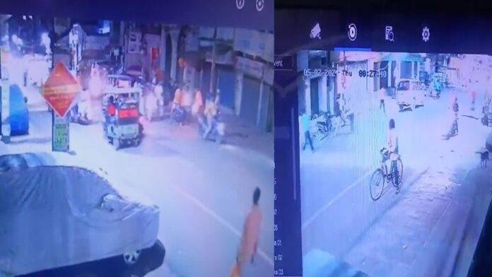 आभूषण कारोबारी घटना : CCTV में कैद हुई वारदात, पकड़ में एक अपराधी