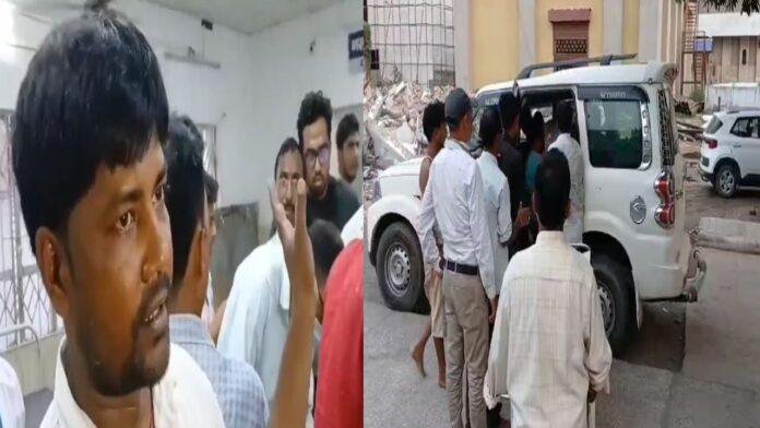 दबंग पड़ोसी ने युवक संजीव यादव को मारी गोली, अस्पताल में भर्ती