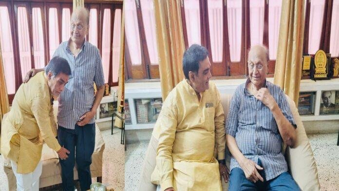 नामांकन से पहले सीनियर नेता सीपी ठाकुर का आशीर्वाद लेने पहुंचे रामकृपाल यादव