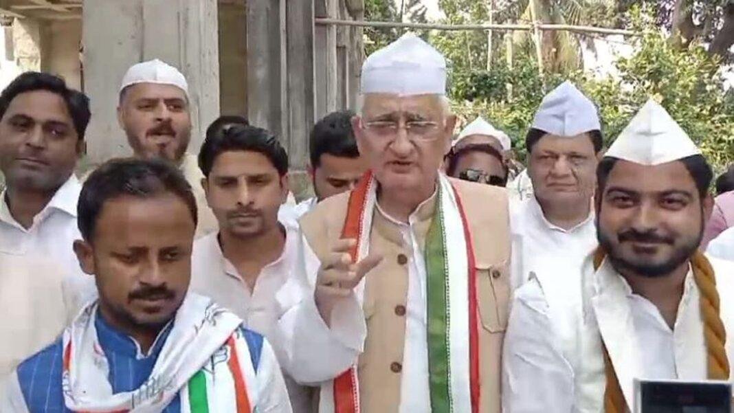 पटना सिटी पहुंचे कांग्रेस नेता सलमान खुर्शीद, खुशहाली के लिए मजार पर जाकर मांगी दुआएं