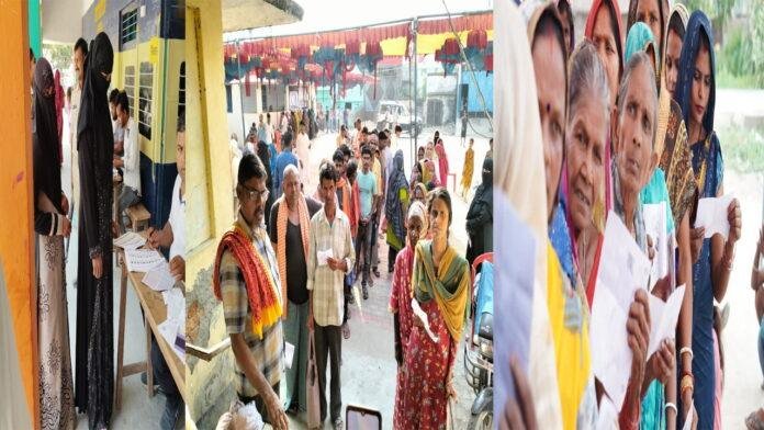 Sixth Phase Voting Lok Sabha Election : छठे चरण में शाम 5 बजे तक 52.24 फीसदी मतदान