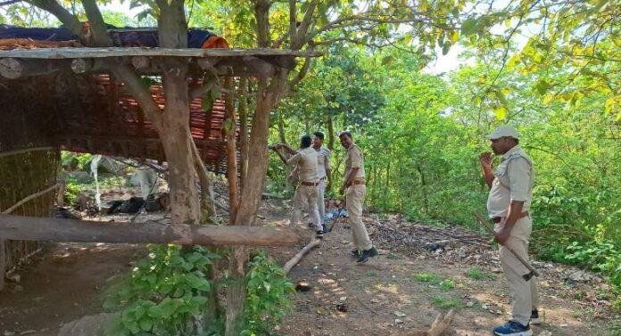 वन विभाग की कार्रवाई गिरिडीह