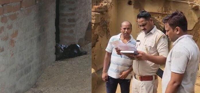 अधजला शव बरामद अधजला शव बरामद