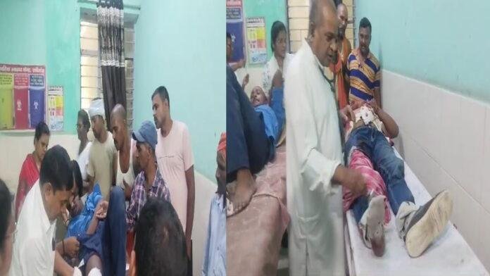 बाइक व पिकअप वैन में जोरदार टक्कर, एक की मौत, 2 घायल