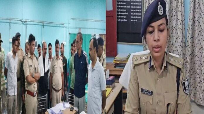 अवैध बालू लदा ट्रैक्टर के चपेट में आने से पुलिसकर्मी की मौत