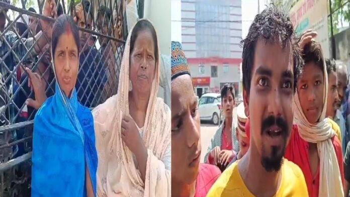 शहर में पीने का पानी के लिए मचा हाहाकार, लोग बाल्टी बर्तन लेकर पहुंचे DM ऑफिस