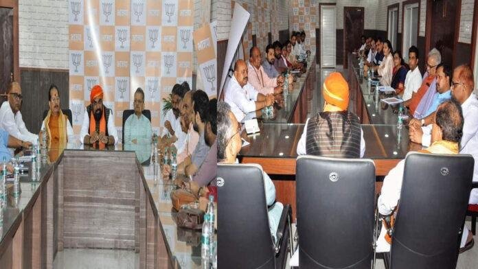 मतगणना से पहले सम्राट के नेतृत्व में बिहार बीजेपी की अहम बैठक, नेताओं को दिया टास्क
