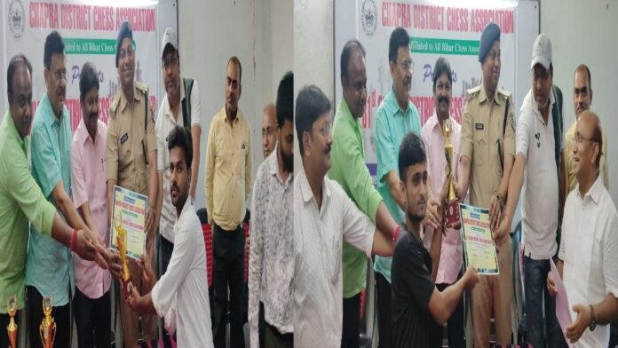 31वीं छपरा जिला शतरंज प्रतियोगिता का खिताब जैफ ने जीता