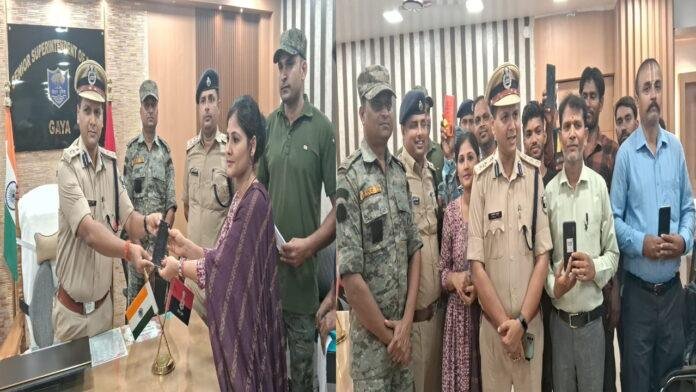 ऑपरेशन मुस्कान : गया पुलिस ने अबतक एक करोड़ के मोबाइल किया बरामद