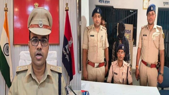 एक लाख का इनामी व कुख्यात अपराधी गिरफ्तार