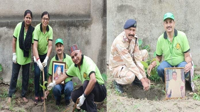 ग्रीन पूर्णिया ने ITBP के संयुक्त तत्वाधान में लगाए लगभग ढाई सौ सागवान के पेड़