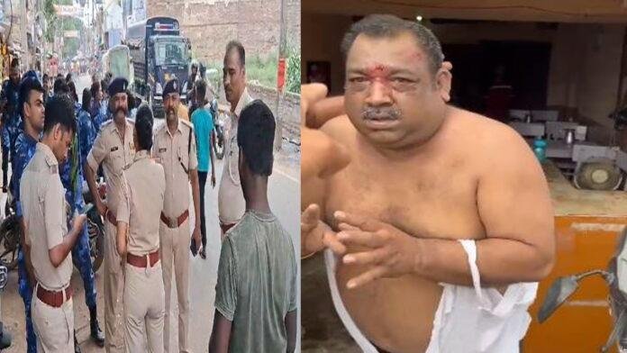 JDU नेता को अर्धनग्न कर बदमाशों ने पीटा, जमीन विवाद में घटना को दिया अंजाम