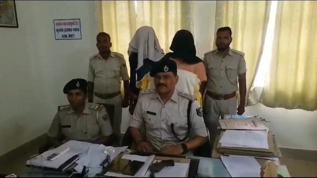 हथियार के साथ 2 अपराधी गिरफ्तार
