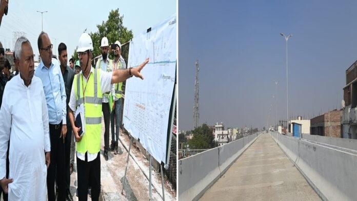 मुख्यमंत्री ने निर्माणाधीन मीठापुर-सिपारा-महुली-पुनपुन फोर लेन पथ परियोजना की प्रगति का लिया जायजा