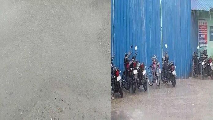 राजधानी पटना में गरज के साथ झमाझम बारिश, मौसम हुआ खुशनुमा