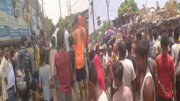 पानी के लिए मचा हाहाकार, लोग सड़क पर उतरकर किया हंगामा, यातायात बाधित