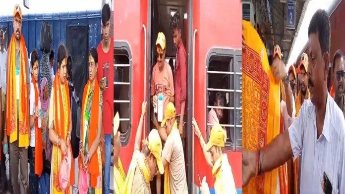 Patna City Amarnath Yatra पटना साहिब स्टेशन से अमरनाथ यात्रा के लिए निकला 25 सदस्यों का जत्था