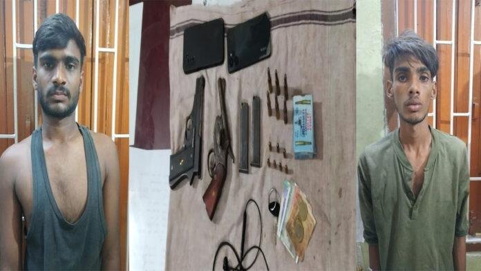 बिहार STF की विशेष टीम ने 2 अपराधी को किया अरेस्ट