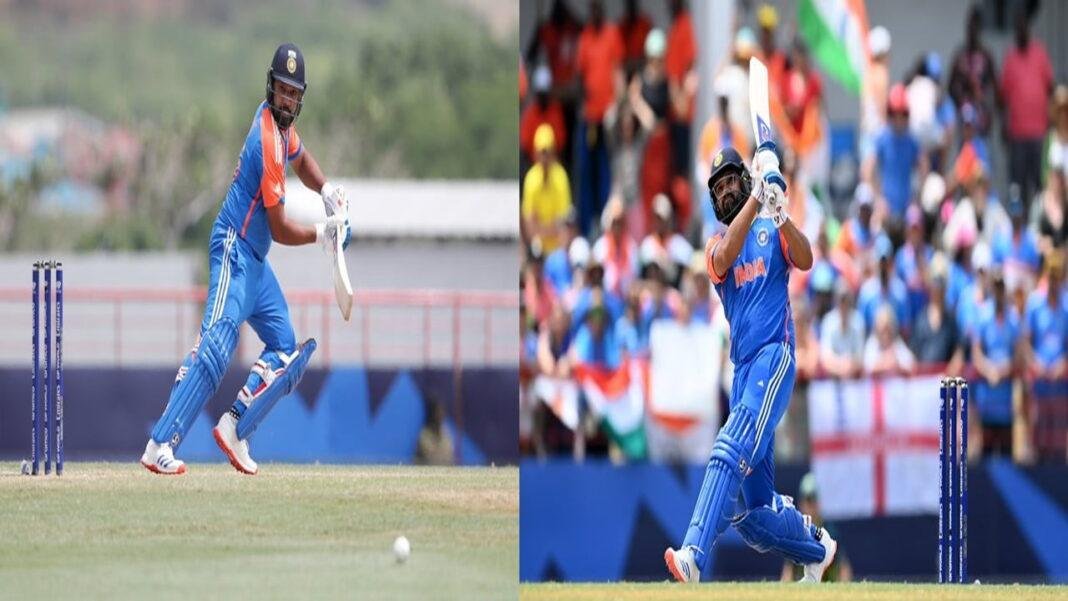 ICC T20 World Cup : 'हिटमैन' ने खेली आतिशी पारी, बनाए कई रिकॉर्ड