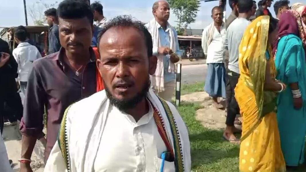 NH-57 पर बड़ा हादसा, ट्रक ने बाइक सवार को कुचला, 2 की मौत, सड़क जाम