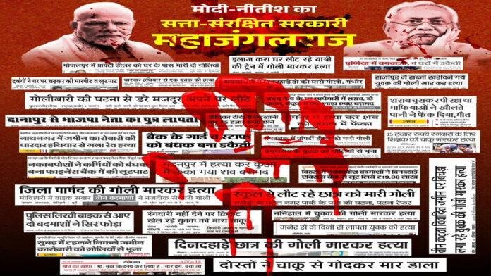 Tejashwi Yadav बिहार की बदहाल कानून व्यवस्था को लेकर तेजस्वी का हमला, कहा- कृप्या देख लिजिए