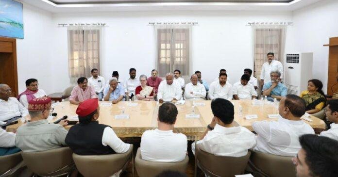 इंडिया गठबंधन बैठक कांग्रेस अध्यक्ष