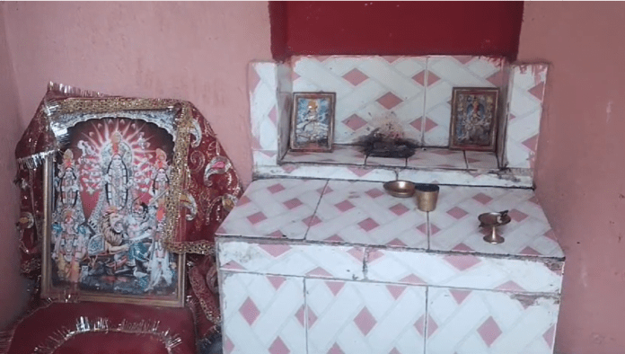 भगवान भी सुरक्षित नहीं : मंदिर से संतोषी मां की मूर्ति चोरी