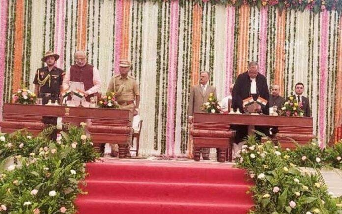 जस्टिस डॉ बीआर सारंगी ने 15 वे चीफ जस्टिस के रूप में शपथ ली