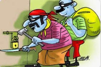 मेकॉन के मैनेजर के घर से 12 लाख के जेवरात और 60 हजार नकद की चोरी