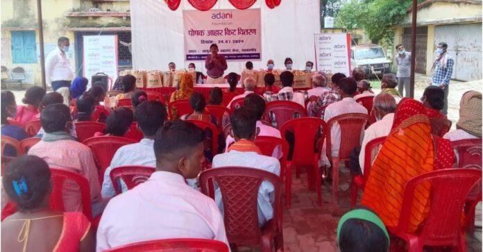 Adani Foundation ने टीबी के 80 मरीजों को प्रदान किया पोषण किट