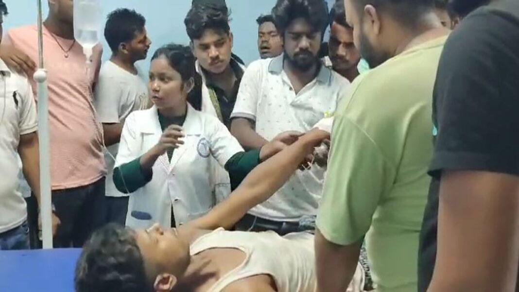 हथियारबंद अपराधियों ने युवक को मारी गोली