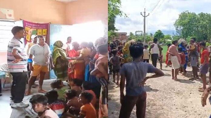 आंगनबाड़ी केंद्र में घुसकर शराबी ने मचाया हुड़दंग, बच्चों के साथ मारपीट