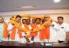 RJD नेता गौतम यादव सैंकड़ों समर्थकों के साथ BJP में शामिल