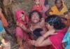 कोशी नदी के उपधारा में पलटी नाव, 2 मोटरसाइकिल सहित 8 लोग थे सवार, युवक लापता