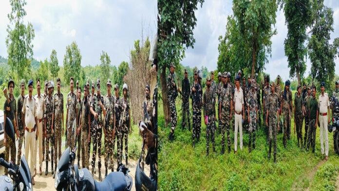 माओवादियों की एकदिवसीय बंद को लेकर अलर्ट, SSB ने किया जंगली इलाकों में एरिया डोमिनेशन