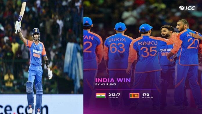 INDvsSL : गंभीर की कोचिंग में कप्तान सूर्या भी चमके, भारत की शानदार जीत